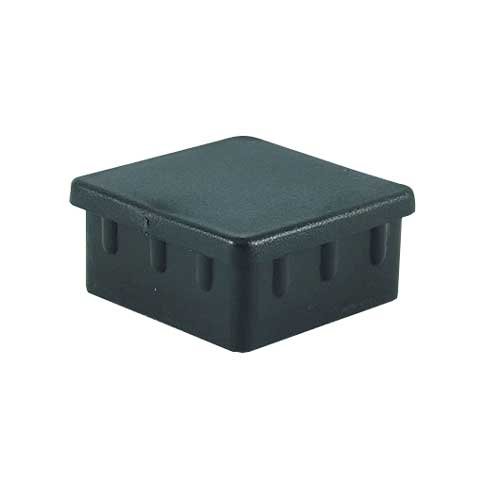 Ponteira 40x40 mm Interna Reta de alta resistência para tubos quadrados. Acabamento perfeito e proteção para pisos com qualidade de fábrica Fermaplast. Confira!