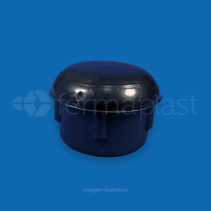 Ponteira uma polegada interna abaulada Ponteira 1" Interna Abaulada de alta resistência para tubos redondos. O acabamento curvo ideal para móveis e estruturas de 25,4 mm com a qualidade Fermaplast. Confira agora!
