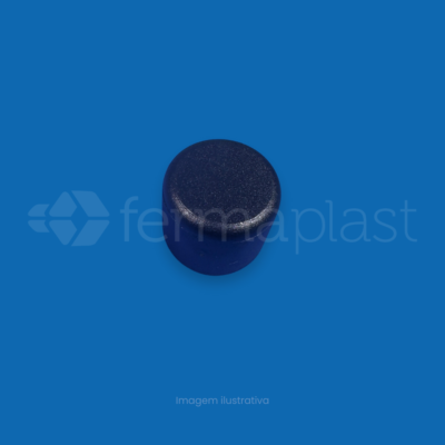 Ponteira Plástica 5/8" Externa de alta durabilidade para tubos de 15,87 mm. Proteja as extremidades de móveis e estruturas metálicas com o acabamento perfeito da Fermaplast. Confira agora!